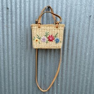 Floral Small Crossbody/Clutch Bag